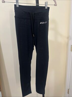 ECHT Black Slim-Fit Jogger/leggings